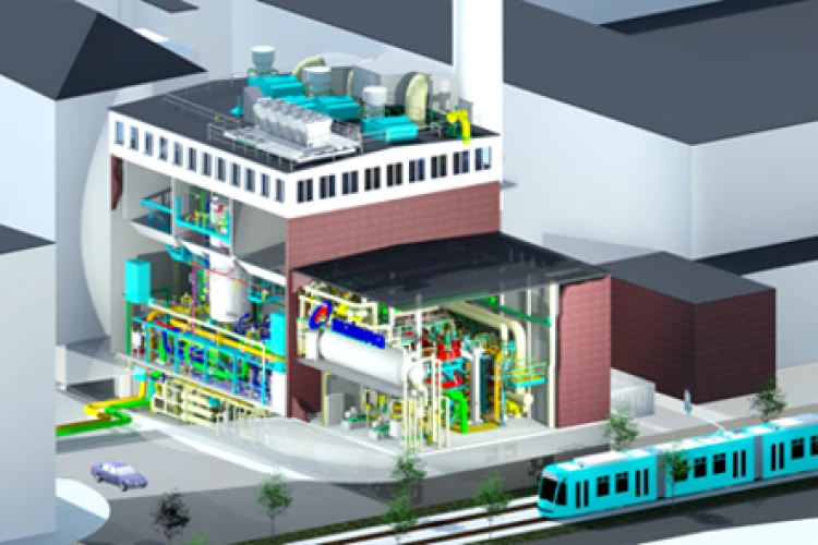 Generalplanung für die Einbindung dreier Heizkondensatoren in ein bestehendes Kraftwerk und Anbindung an das Fernwärmenetz