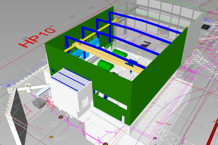 Planungsleistungen zur Kühlwasserversorgung für ein  neu zu errichtendes Kraftwerk